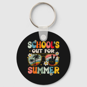 Last Day Of School's Out For Summer Teacher Boys G Keychain
