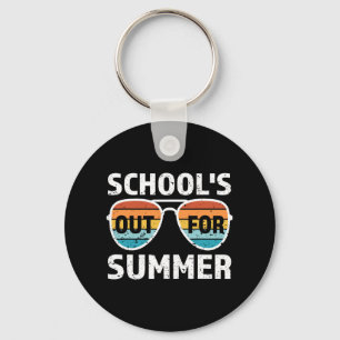 Last Day Of School's Out For Summer Teacher Boys G Keychain