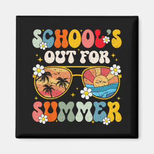 Last Day Of School's Out For Summer Teacher Boys G Magnet
