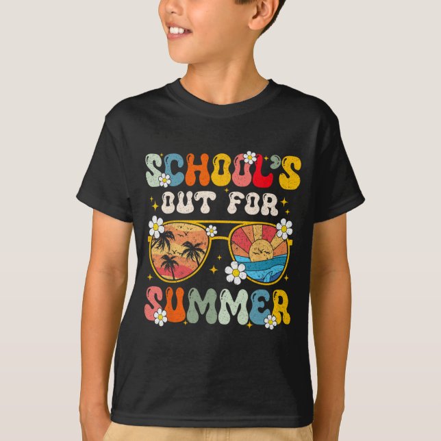 Last Day Of School's Out For Summer Teacher Boys G T-Shirt (Front)