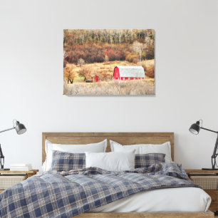 Last Days of Autumn Stretch Canvas Print