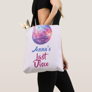 Last Disco Bachelorette Party   Tote Bag