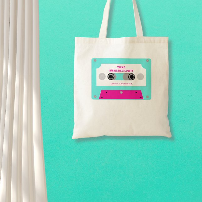 Last Disco Cassette Tape Bachelorette Party Tote Bag (Last Disco Cassette Tape Bachelorette Party Tote Bag)