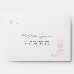 Last Disco Rodeo Bachelorette Envelope