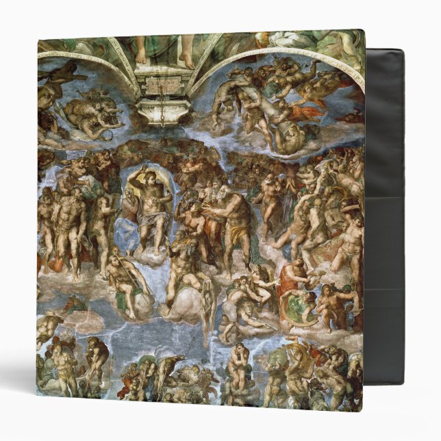 Last Judgement, from the Sistine Chapel, 1538-41 Binder (Front/Inside)