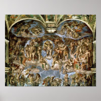 Last Judgement, from the Sistine Chapel, 1538-41