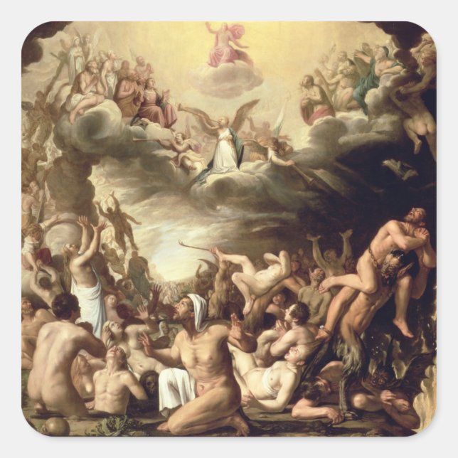 Last Judgement Square Sticker (Front)