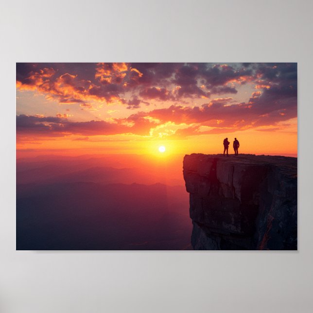 Last Light on the Edge of the World Poster (Front)