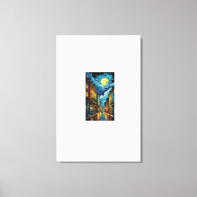 last lights canvas print (Front)