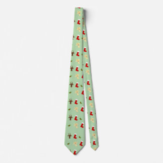Last-Minute Gift Alert: Festive Goat Pattern Tie