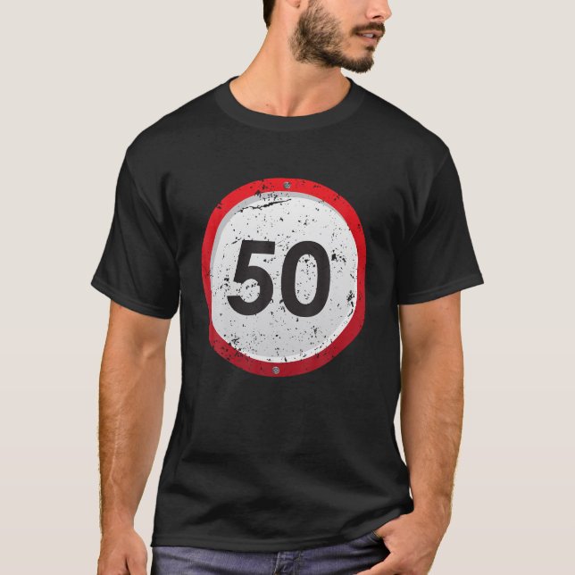 Last Minute Halloween Costume Party Traffic Road T-Shirt (Front)