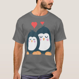 Last Minute Hanukkah Matching Couple Penguin Lover T-Shirt