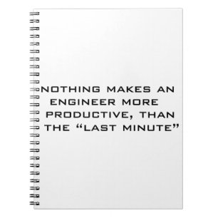 Last minute notebook