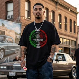 Last name personalized mexico shirts with name