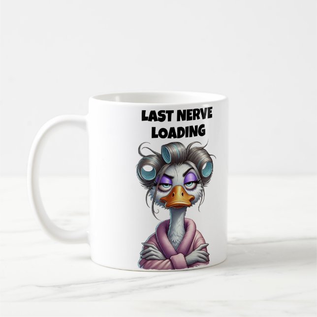 Last Nerve Loading Mom Coffee Mug (Left)