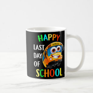 Last Of Day School Bus Driver Teacher Student Pare Coffee Mug