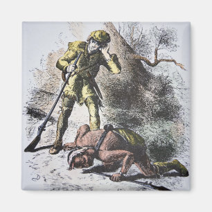 'Last of the Mohicans' by James Fenimore Cooper (1 Magnet