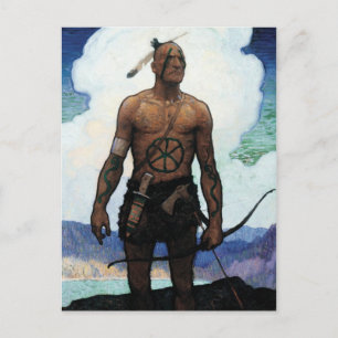 Last of the Mohicans Postcard