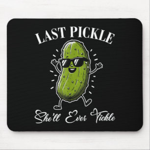 Last Pickle Shell Tickle Bachelor Party Humour Mouse Pad