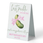 Last Pickle She'll Tickle, Guess the Pickles Game