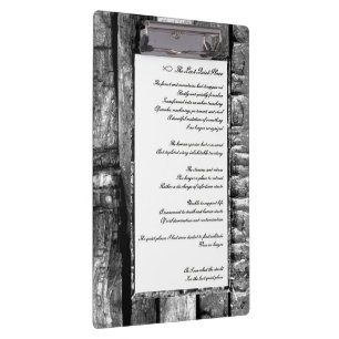 Last Quiet Place Clipboard