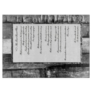 Last Quiet Place Cutting Board