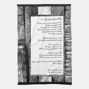 Last Quiet Place Kitchen Towel