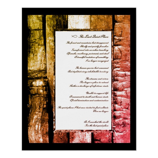 Last Quiet Place Poster (Front)