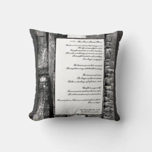Last Quiet Place Throw Pillow