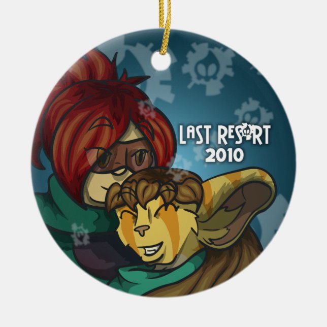 Last Res0rt 2010 Holiday Ornament (Front)