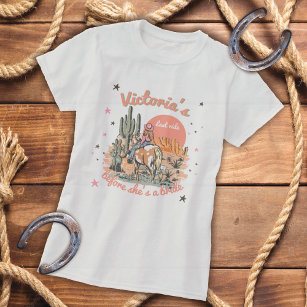 Last Ride Western Cowgirl Bachelorette T-Shirt