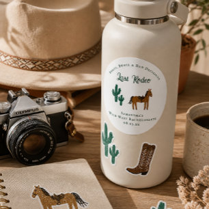 Last Rodeo Bachelorette Party Sticker