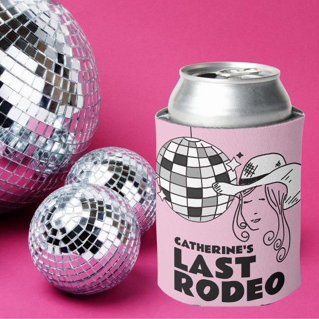 Last Rodeo Disco Cowgirl Bachelorette Party  Can Cooler (Creator Uploaded)