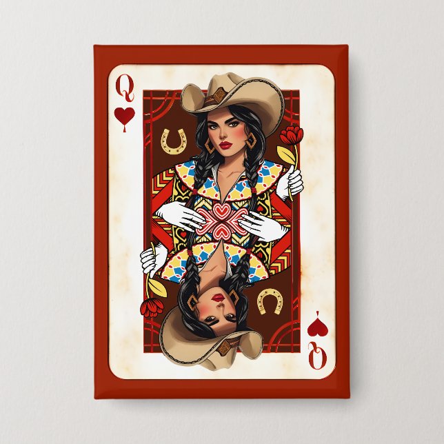 Last Rodeo Midwest Queen of Hearts Card (Front)