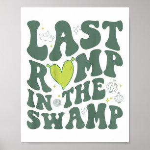 Last Romp In The Swamp (on Back)  Poster