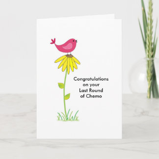 Last Round of Chemo Card