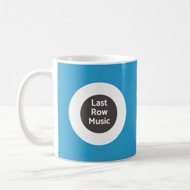Last Row Music Coffee Mug (Left)