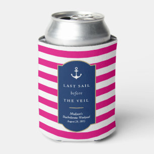 Last Sail Bachelorette Can Cooler