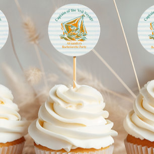 Last Sail Before the Veil Bachelorette Party  Classic Round Sticker