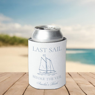 Last Sail Before The Veil Bachelorette Weekend Can Cooler