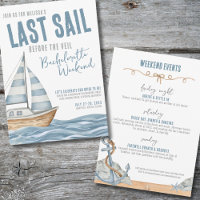 Last Sail Before The Veil Nautical Bachelorette
