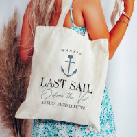 Last Sail Before the Veil Nautical Bachelorette
