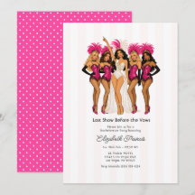 Last Show Before the Vows Las Vegas Showgirl Bach