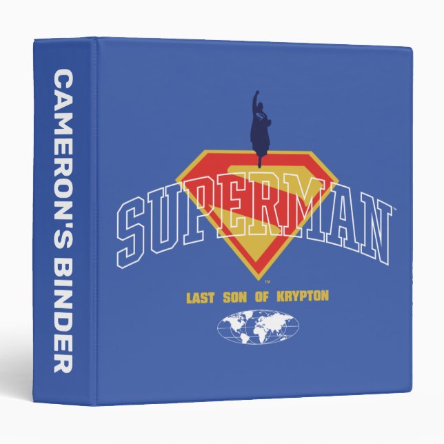Last Son of Krypton Emblem Binder (Front/Spine)