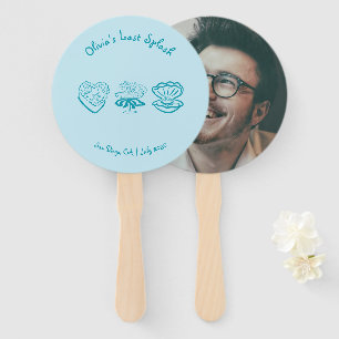 Last Splash Bachelorette Party Decor Photo  Hand Fan