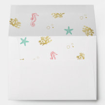 Last Splash Mermaid Bachelorette Envelope