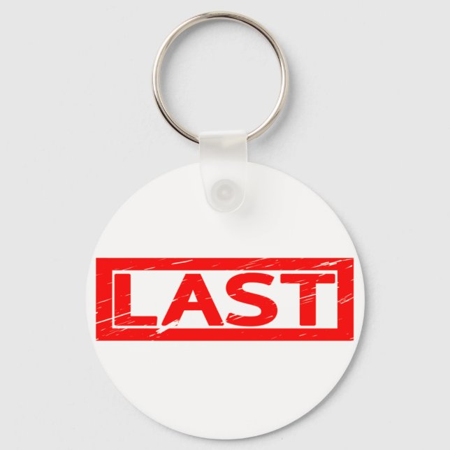 Last Stamp Keychain (Front)