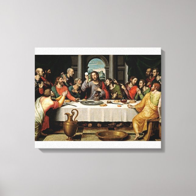 Last Supper Canvas Print (Front)