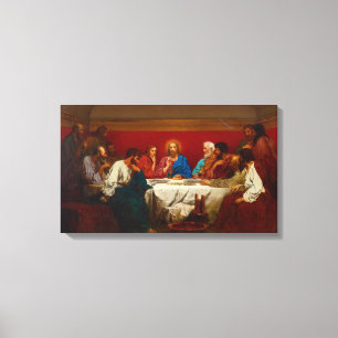 Last Supper - Henryk Siemiradzki - c1876 Canvas Print