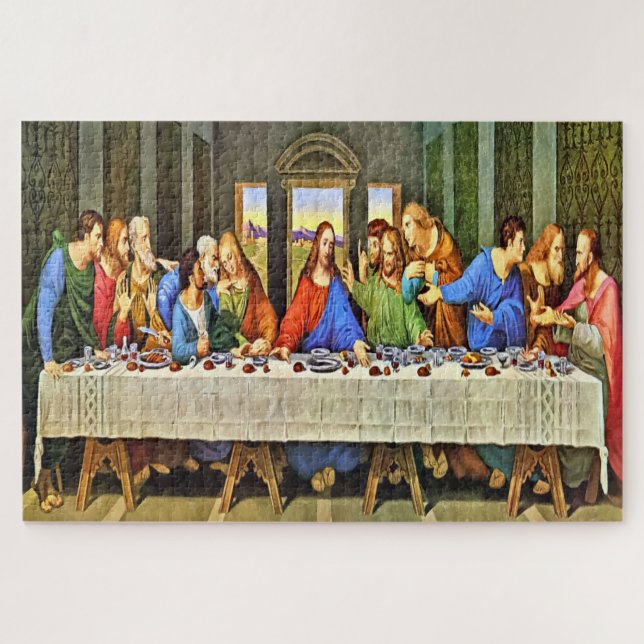 Last supper jigsaw puzzle (Horizontal)
